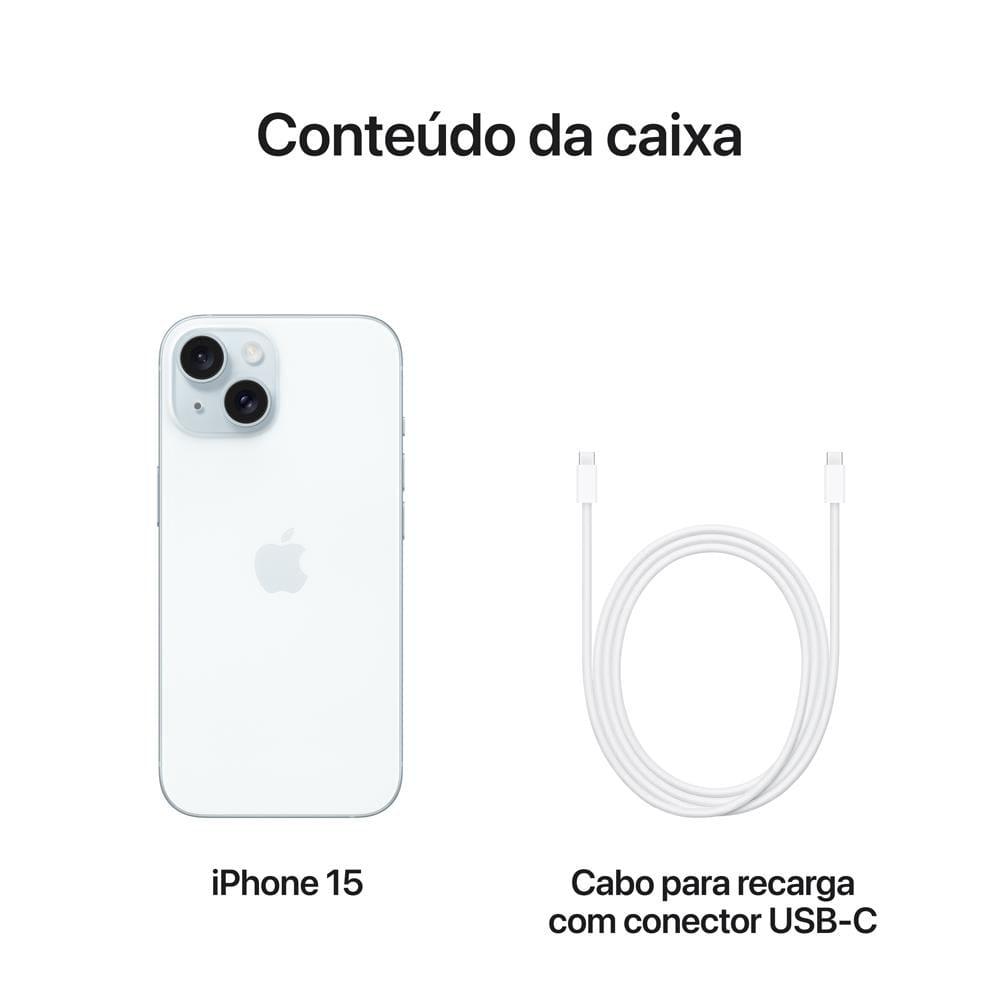 Apple iPhone 15 128GB 6,1" 48MP Azul - 6