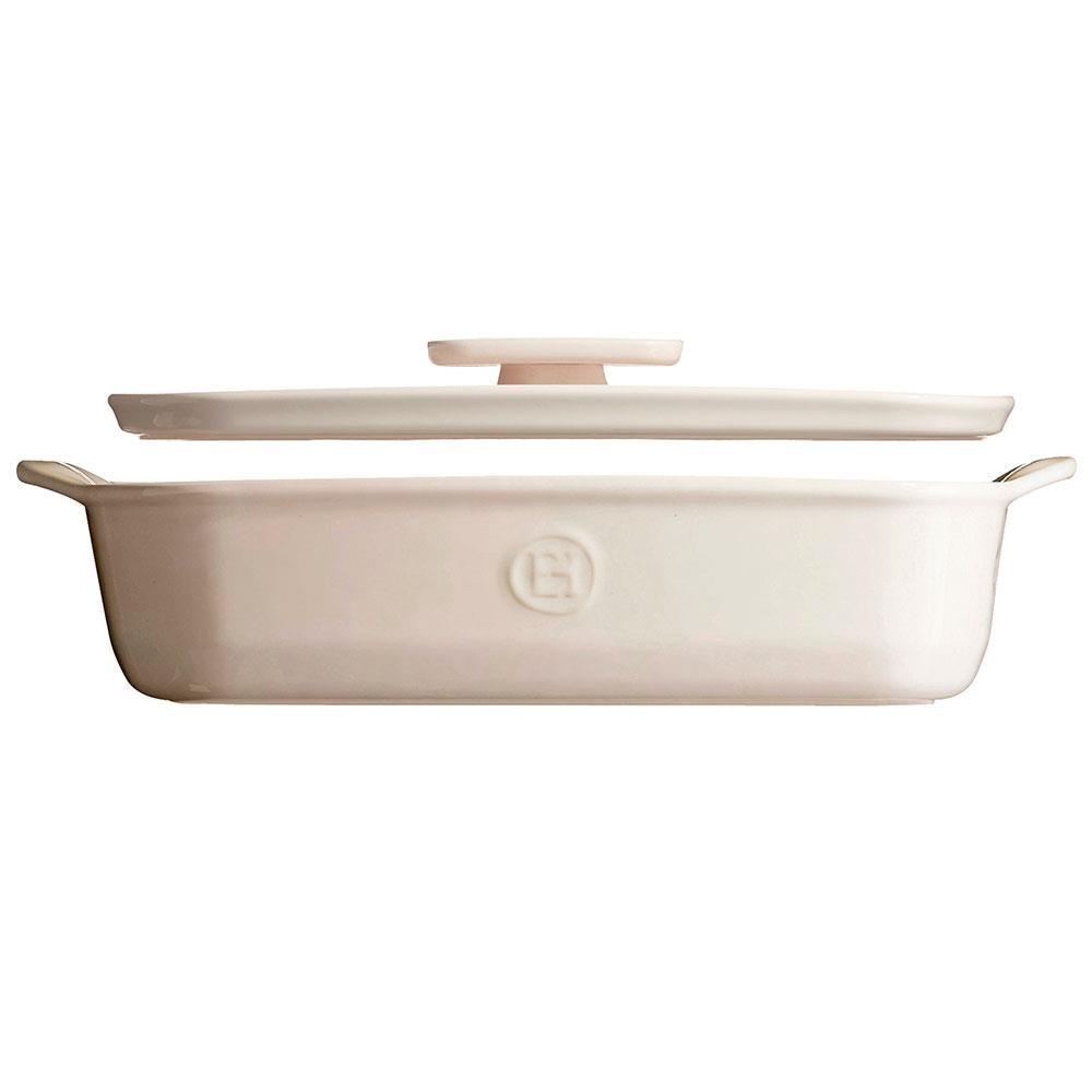 Tampa para Travessa Emile Henry Ovenware em Cerâmica 36x23 cm - Areia - 3