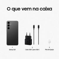 Smartphone Samsung Galaxy S24 5G Preto 256GB, Tela 6.2", 8GB RAM, Inteligência Artificial, IP68, Processador Exynos 2400, Câmera Tripla Traseira - 10