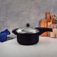 Panela de Pressão 6 L Tramontina Vancouver Effect em Alumínio com Revestimento Antiaderente Starflon Max - Preto - 2