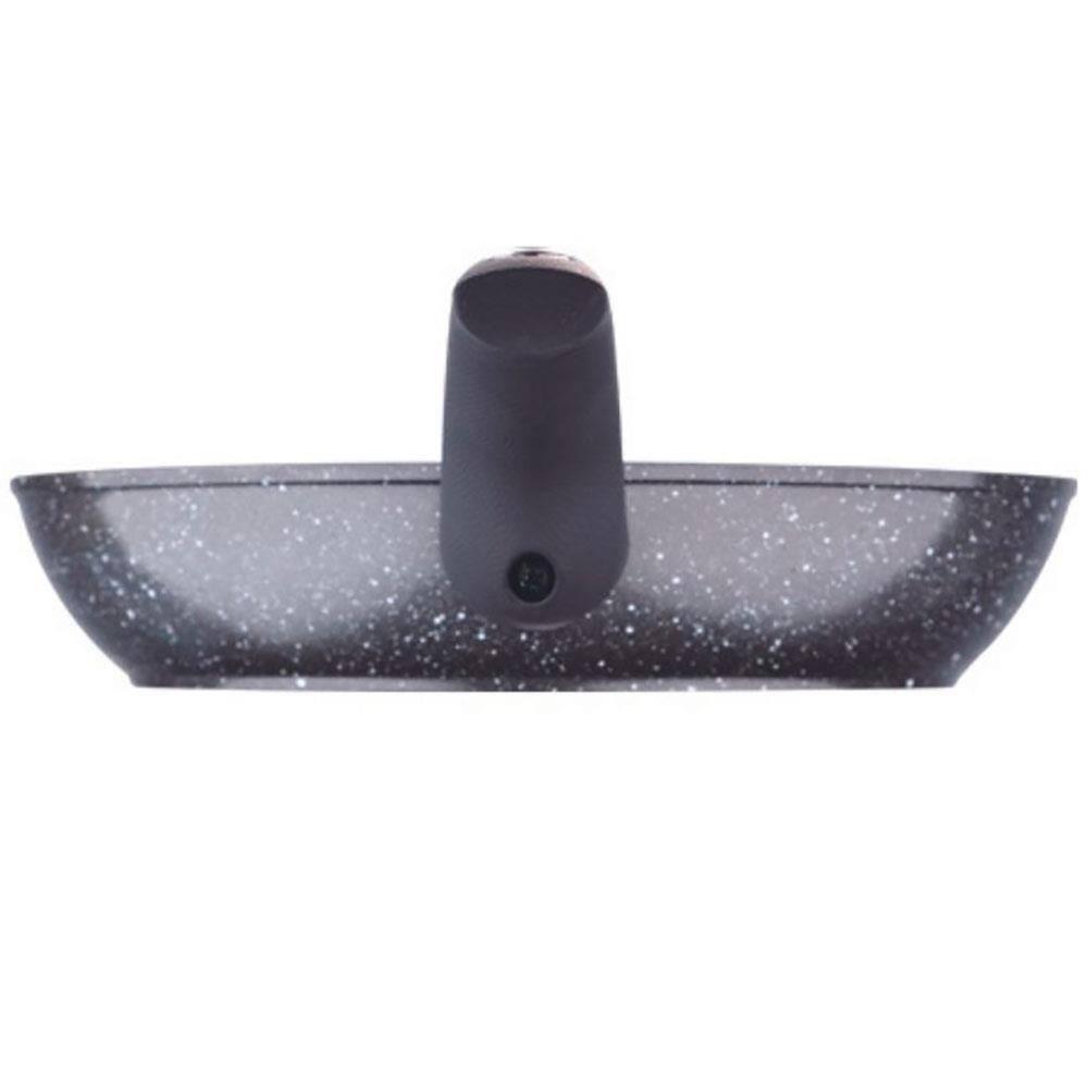 Frigideira Bergner Orion em Alumínio Forjado com Revestimento em Marble e Fundo de Indução 24 cm – Cinza - 2