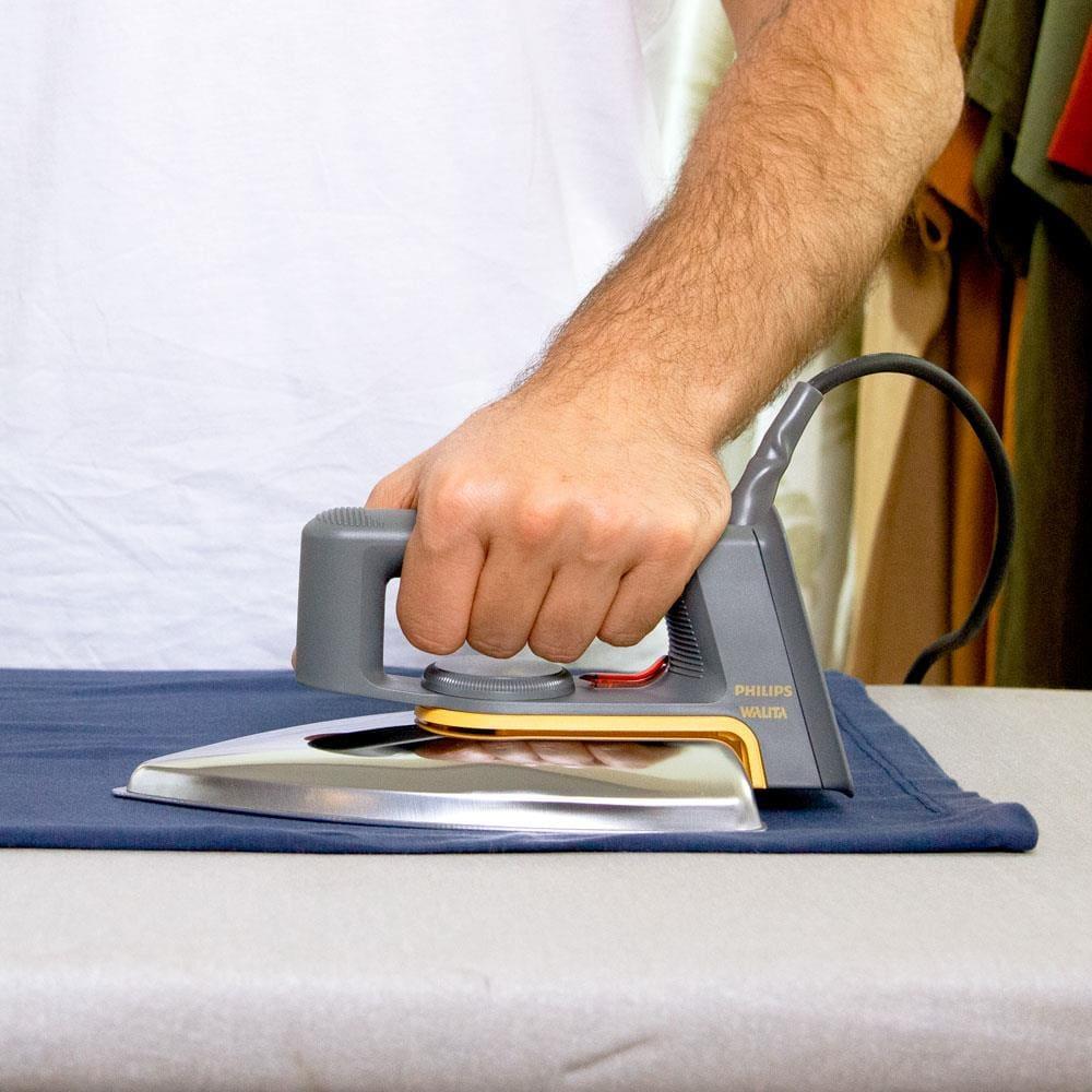 Ferro de Passar a Seco Philips Walita HD1172 com Controle de Temperatura e Ponta de Precisão - Cinza - 5