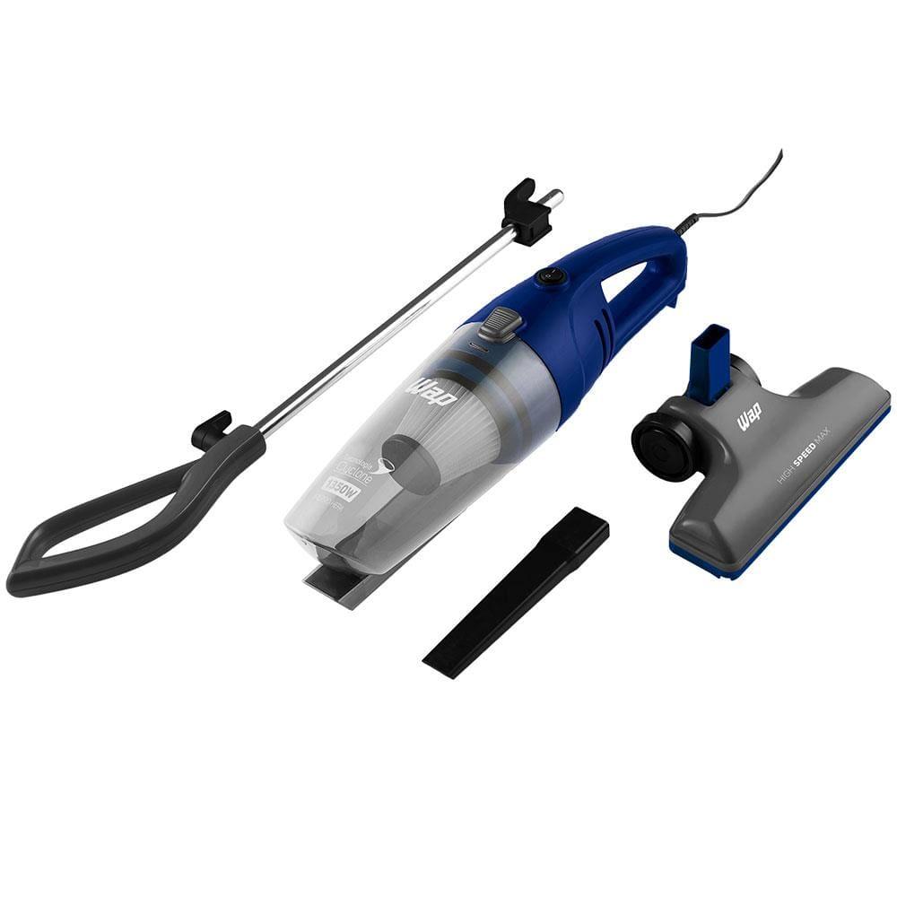 Aspirador de Pó Vertical Wap 3 em 1 High Speed Max 1350W - Azul/Cinza - 3