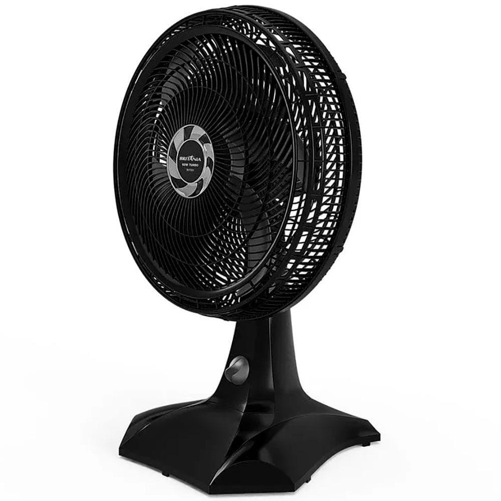 Ventilador Britânia BVT301 para Mesa ou Parede 60W 3 Velocidades 6 Pás - Preto - 2