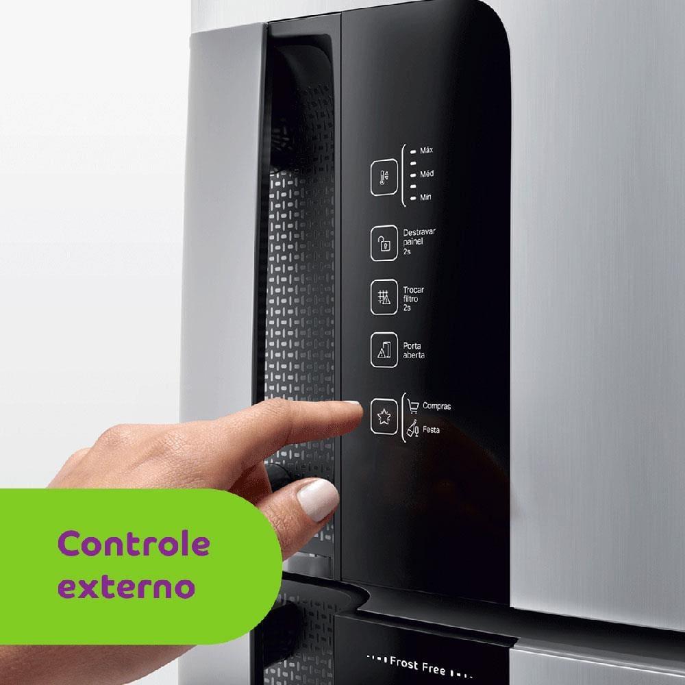 Geladeira Consul Frost Free CRM56FK Duplex com Espaço Flex e Painel Eletrônico Externo Inox - 451L - 9