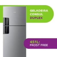 Geladeira Consul Frost Free CRM56FK Duplex com Espaço Flex e Painel Eletrônico Externo Inox - 451L - 8