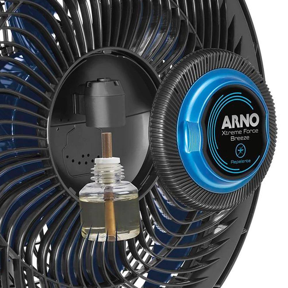 Ventilador de Parede Arno Xtreme Force Breeze VB51 50cm com 3 Velocidades e 6 Pás - Preto - 8