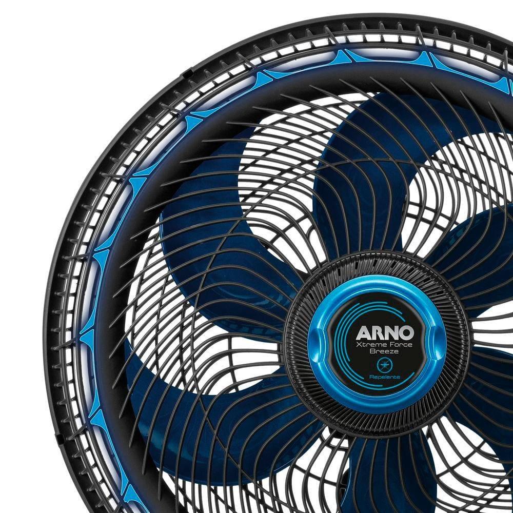 Ventilador de Coluna Arno Xtreme Force Breeze VB5C 40cm Repelente Líquido e 6 Pás - Preto - 4