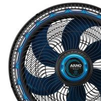 Ventilador de Coluna Arno Xtreme Force Breeze VB5C 40cm Repelente Líquido e 6 Pás - Preto