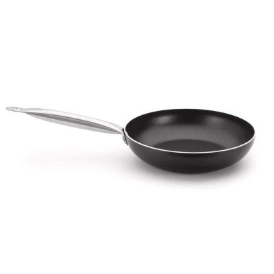 Frigideira Multiflon Fit Profissional com Revestimento Antiaderente Quartzo Preta - 24 cm