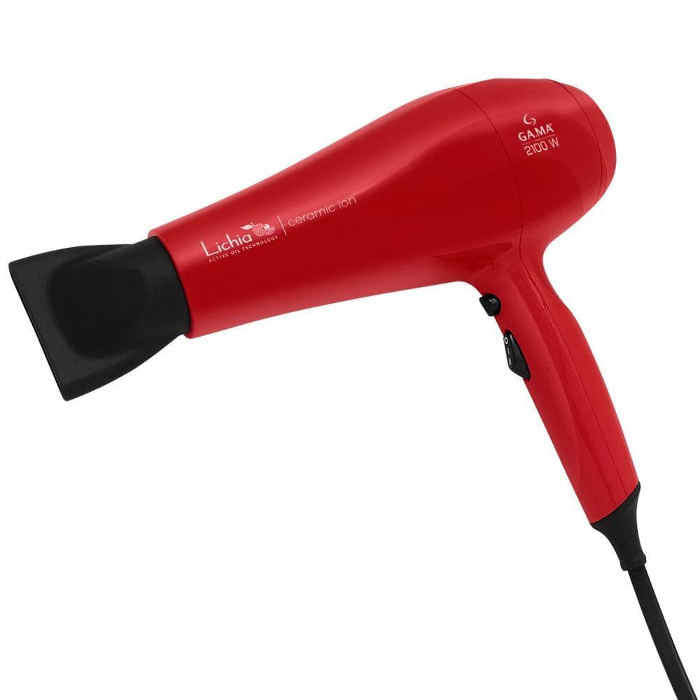 Secador de Cabelos GA.MA Italy Lichia Ceramic Íon Motor AC Profissional 2100W - Vermelho - 3