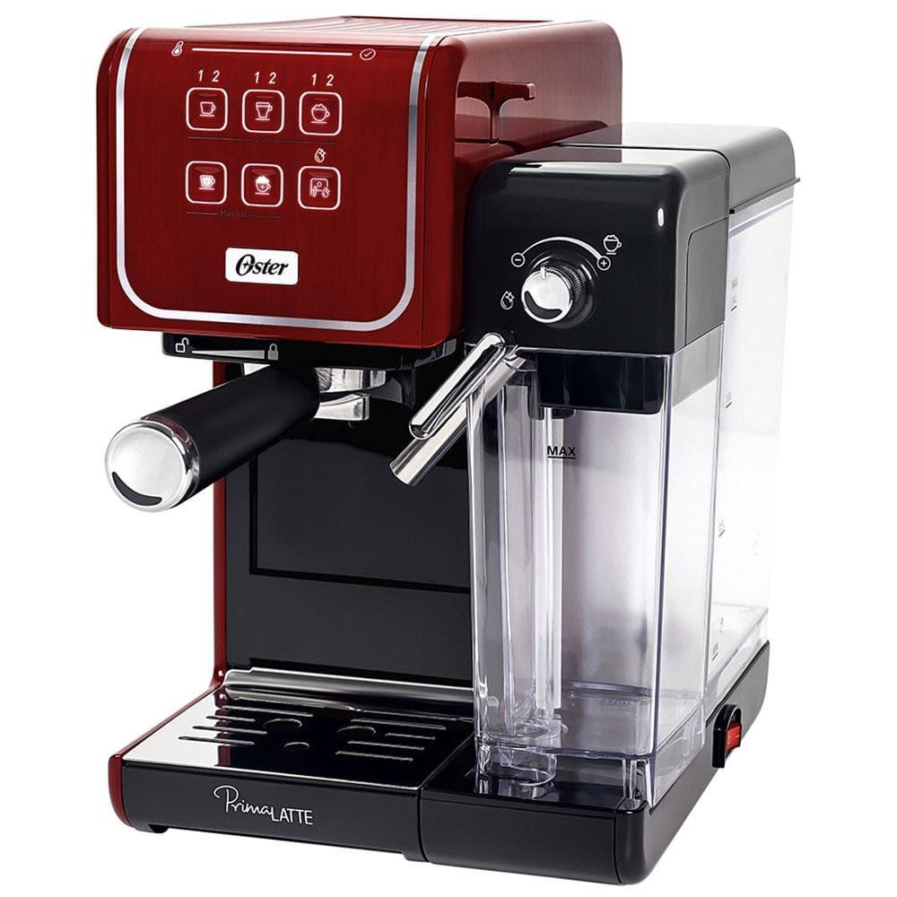 Cafeteira Espresso Oster PrimaLatte Touch 6801 - Vermelha - 4