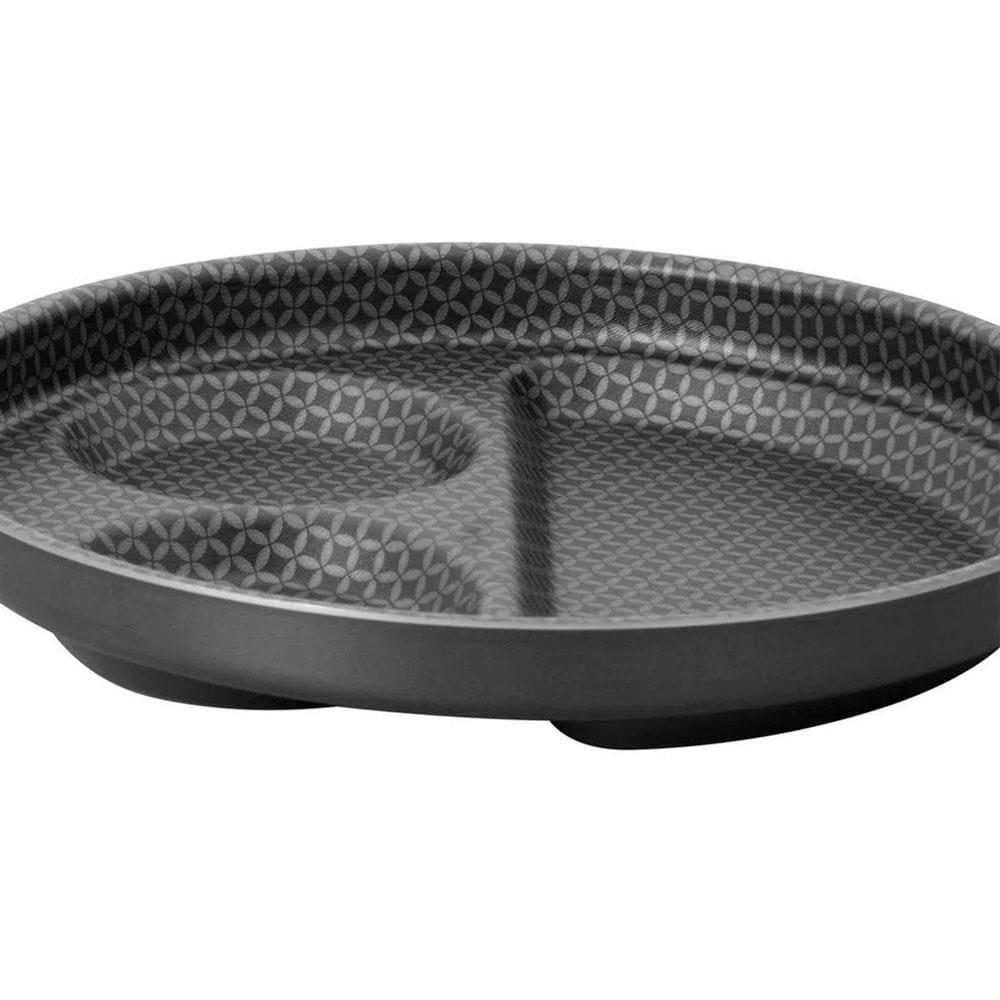 Frigideira Multiflon Breakfast Antiaderente Ultra 7 Grafite com Tampa - 27 cm - 5