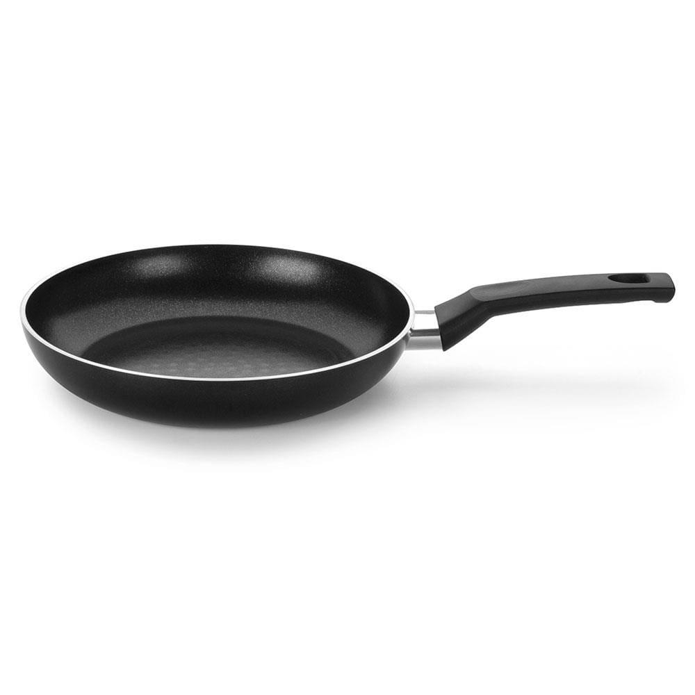 Frigideira Multiflon Induct+ Antiaderente Quartzo Preta - 24 cm - 1