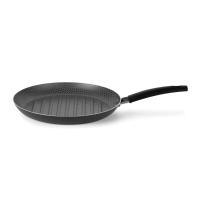 Bistequeira Canelada Multiflon Gourmet Antiaderente 28cm - Preto - 1