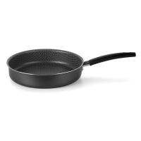 Frigideira Alta Multiflon Gourmet com Antiaderente Ultra 7 Preta - 24 cm - 1