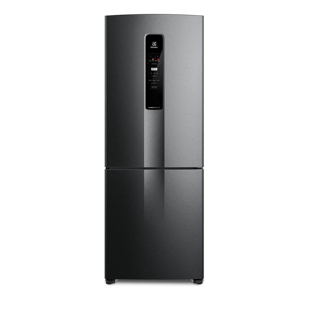 Geladeira Electrolux IB7B Frost Free Inverse Efficient com AutoSense Black Inox - 490L - 1