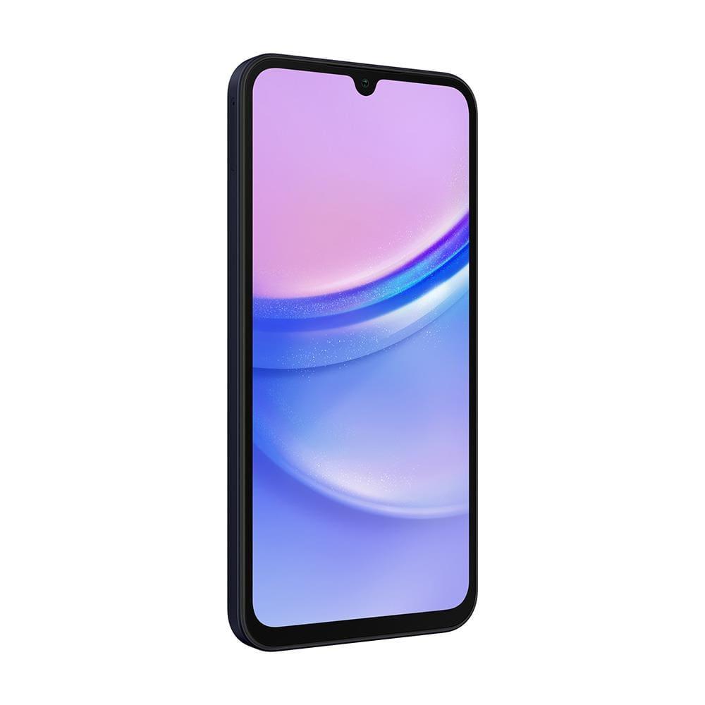 Smartphone Samsung Galaxy A15 4G Azul Escuro 128GB 4GB RAM Processador Octa-Core Câmera Tripla Traseira Selfie de 13MP Tela Infinita 6.5" 90Hz - 7