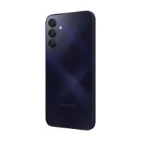 Smartphone Samsung Galaxy A15 4G Azul Escuro 128GB 4GB RAM Processador Octa-Core Câmera Tripla Traseira Selfie de 13MP Tela Infinita 6.5" 90Hz