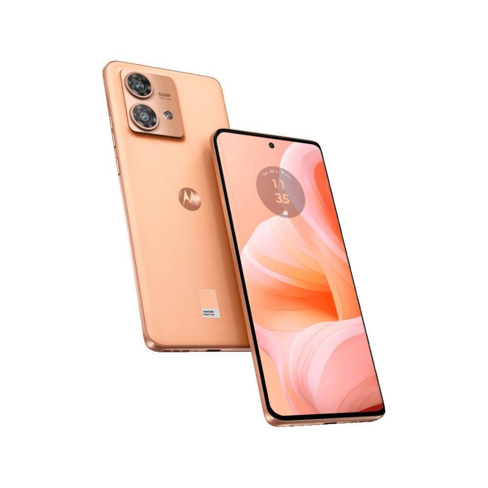 Smartphone Motorola Edge 40 Neo 5G Peach Fuzz 256GB 10GB (8GB RAM + 2GB Ram Boost) 50MP Ultra-Pixel AI Camera IP68 NFC - 10