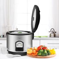 Panela Elétrica de Arroz Britânia BPA10PI 10 Xícaras – Preta/Inox - 9