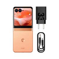 Smartphone Motorola Razr 40 Ultra 5G Peach 256GB 10GB (8GB RAM + 2GB Ram Boost) 12MP com moto AI NFC Dobrável - 6