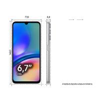Smartphone Samsung Galaxy A05s Prata 128GB, 6GB RAM, Tela Infinita de 6.7", Processador Octa-Core, Câmera Tripla Traseira e Selfie de 13MP - 2