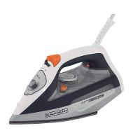 Ferro de Passar a Vapor Black Decker FX3100 com Sistema Antigotejamento - Branco e Cinza - 1