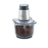 Miniprocessador de Alimentos Black Decker MP300G Antiaderente em Inox, Modo de 2 ou 4 Lâminas com 2 Velocidades - 300W - 1