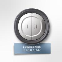 Miniprocessador de Alimentos Black Decker MP300G Antiaderente em Inox, Modo de 2 ou 4 Lâminas com 2 Velocidades - 300W - 7