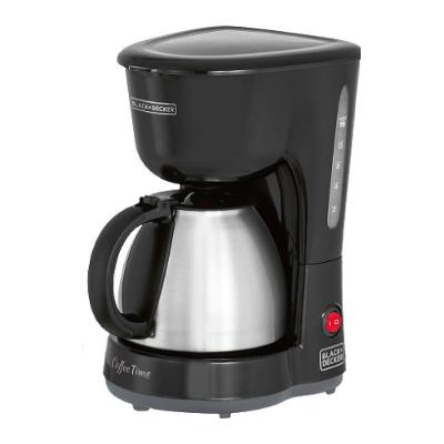 Cafeteira Elétrica Black Decker CM15 com Jarra em Inox, Porta Filtro Removível e Placa Aquecedora