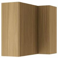 Armário Aéreo de Canto Nesher Rainha em MDF 15mm com 2 Portas e 1 Prateleira - 92cm de largura - 1