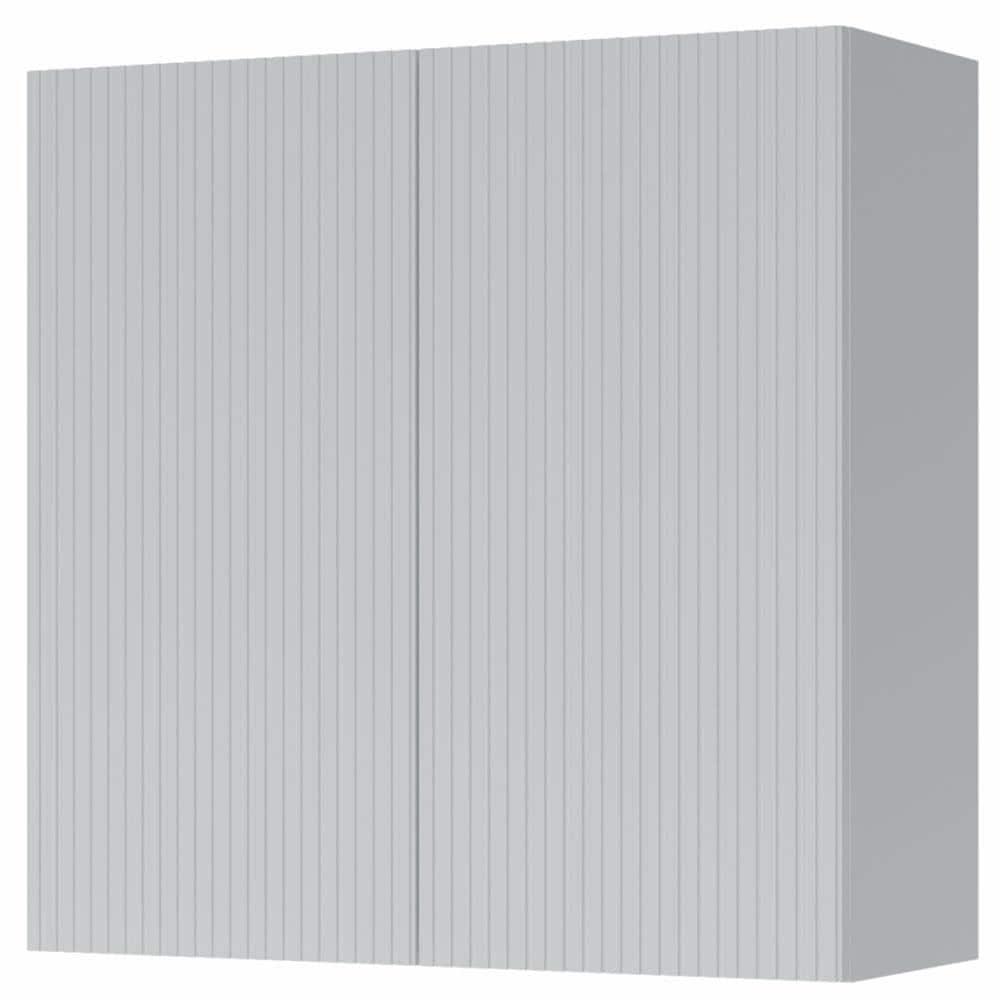 Armário Aéreo Nesher Rainha em MDF 15mm com 2 Portas e 1 Prateleira - 80cm de largura - 1