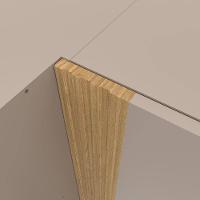 Cozinha Compacta Bartira Pérola com 5 Portas, 2 Gavetas, 1 Gavetão e 4 Prateleiras - 251cm de largura - 9