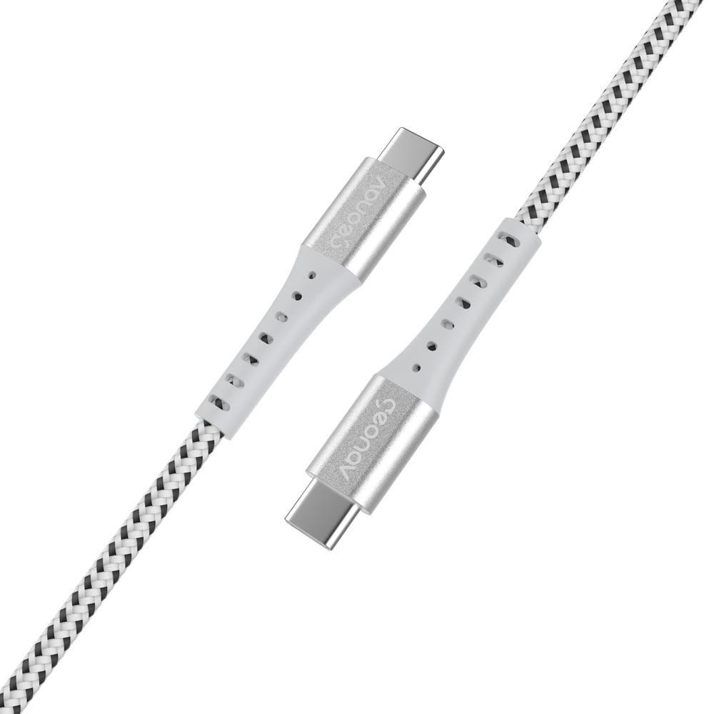 Cabo USB-C ESC06WT em Nylon Trançado Geonav – 1,2 metro - 4