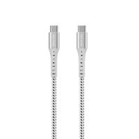 Cabo USB-C ESC06WT em Nylon Trançado Geonav – 1,2 metro - 2
