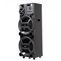 Caixa Amplificadora Amvox Pesadão Black ACA 2201 com Bluetooth, Entradas USB, Microfone e Instrumentos - 2200W