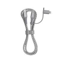 Cabo 2 em 1 USB-C Lightning LC21GR Geonav - 1,5m - 3