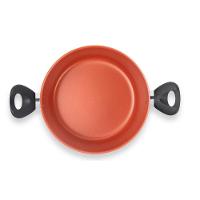 Caçarola Terracota Multiflon com Antiaderente de Alumínio - 24cm - 3