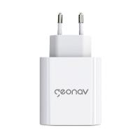 Carregador de Tomada Geonav Turbo Duo 48W com USB-A e USB-C para Celulares e Dispositivos Eletrônicos - 5