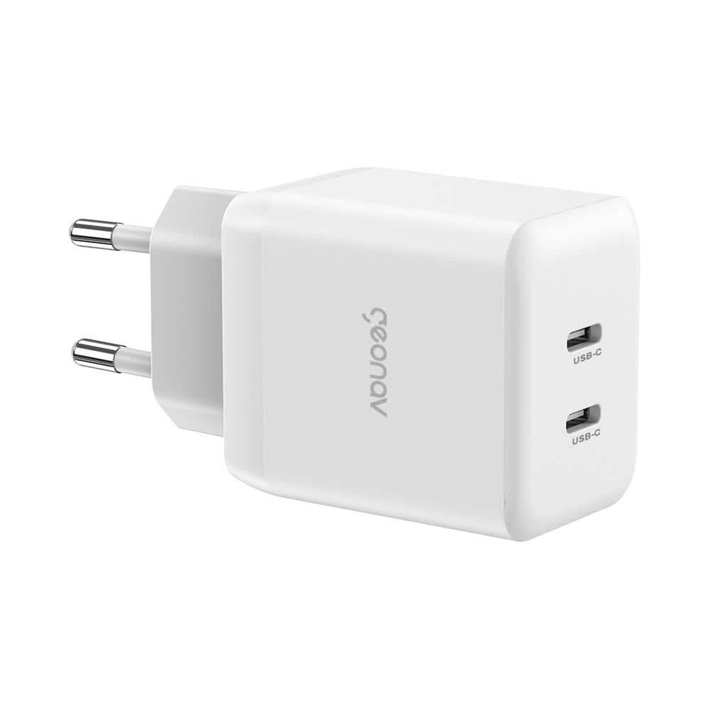 Carregador de Tomada Universal Geonav Turbo Duo CH35PDWT 35W para Celulares e Dispositivos Eletrônicos - 5