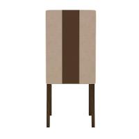 Mesa de Jantar Retangular Poliman Belle com Tampo de Vidro e 4 Cadeiras Revestidas em Suede - 6