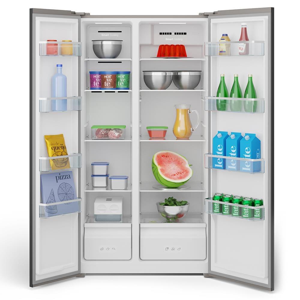 Geladeira Philco Side By Side PRF504I com Tecnologia Smart Cooling Inox – 489 Litros - 4