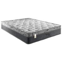 Colchão de Casal Portobel Orion com Molas Ensacadas e Revestimento em Tecido Poliéster 32x138x188cm - Cinza - 1
