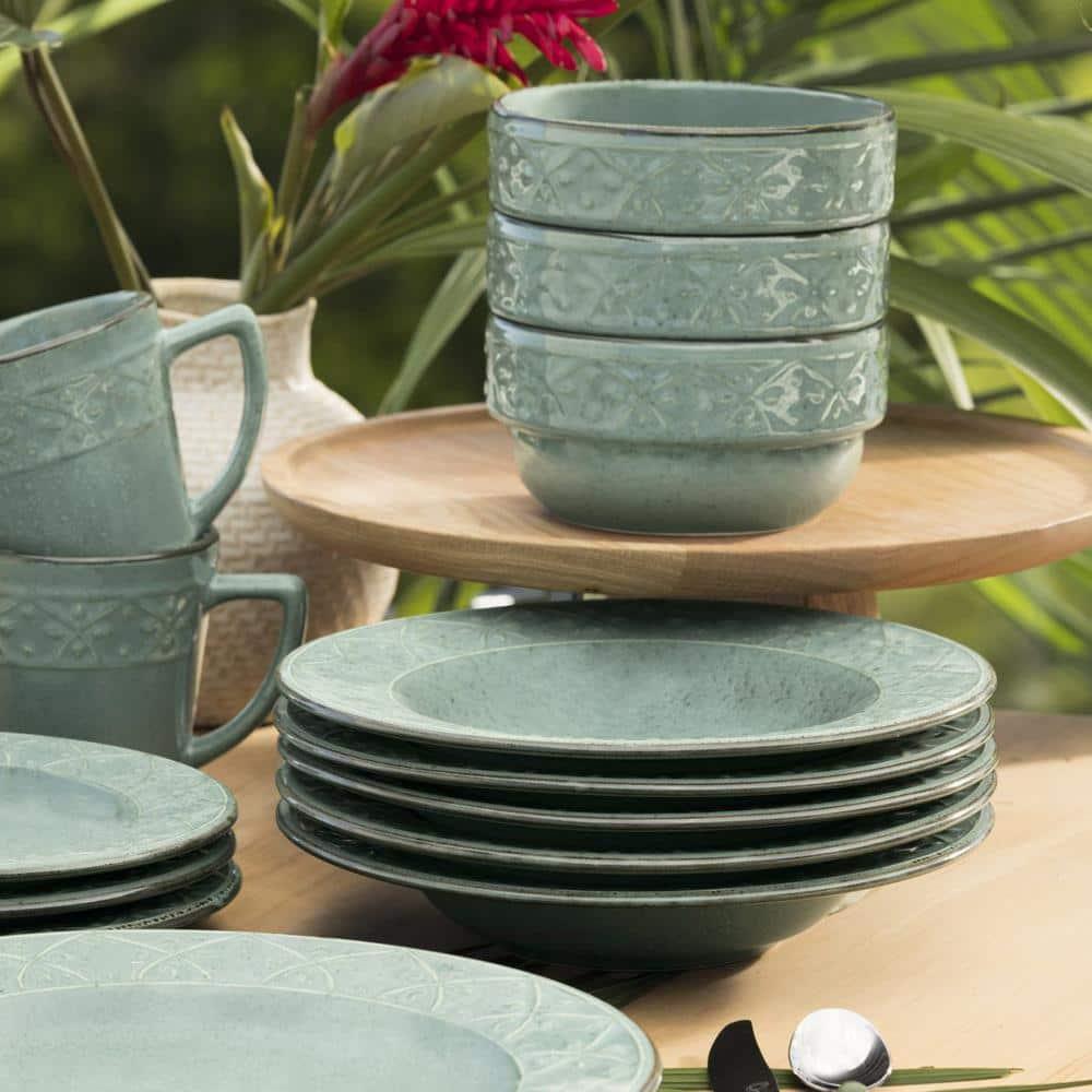 Aparelho de Jantar Biona Malaquita em Cerâmica com 20 peças - 3
