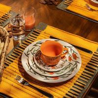 Aparelho de Jantar Biona Lírios em Cerâmica com 20 peças - 3