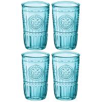 Conjunto de Copos Luigi Bormioli Cooler Romantic Azul 475 ml - 4 Peças - 1