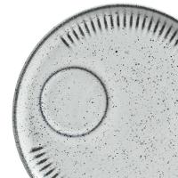 Conjunto de Xícaras de Chá Empilháveis com Pires Porto Brasil Titanium 6 peças - 230 ml - 3