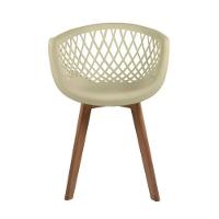 Cadeira de Jantar Web Wood Seat&Co com pés em Madeira - 2