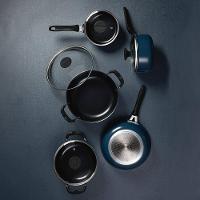 Conjunto de Panelas 5 Peças Tramontina Tunis Antiaderente com Revestimento Cerâmico e Fundo de Indução - Azul - 2